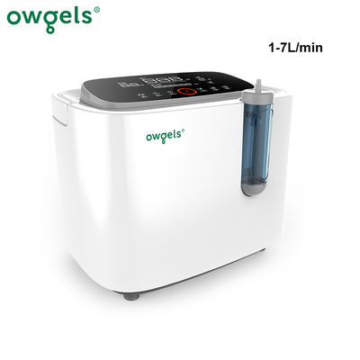 Concentrateur portatif de l'oxygène d'Owgels, concentrateur électrique 7L de l'oxygène