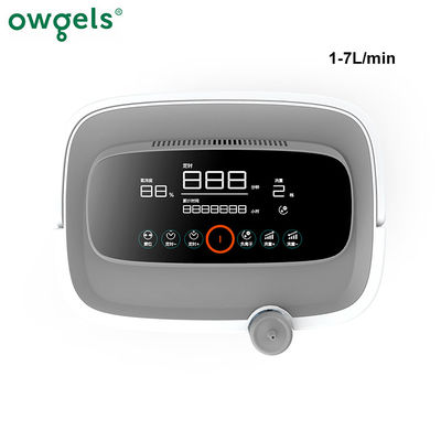 Concentrateur portatif de l'oxygène d'Owgels, concentrateur électrique 7L de l'oxygène