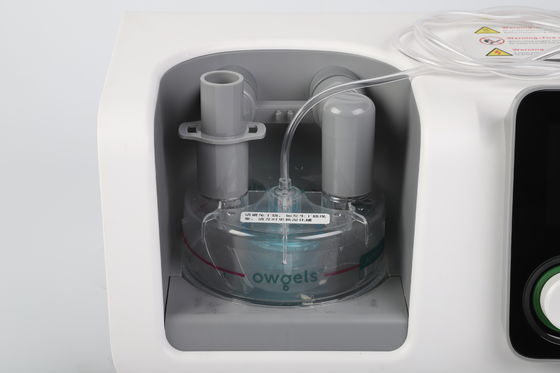 Dispositif nasal de thérapie d'oxygène d'écoulement élevé d'OEM avec l'affichage d'affichage à cristaux liquides de Digital