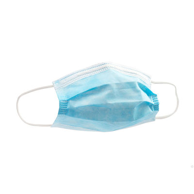 Masque médical jetable d'adultes masque protecteur de textile tissé de 3 plis non ROHS