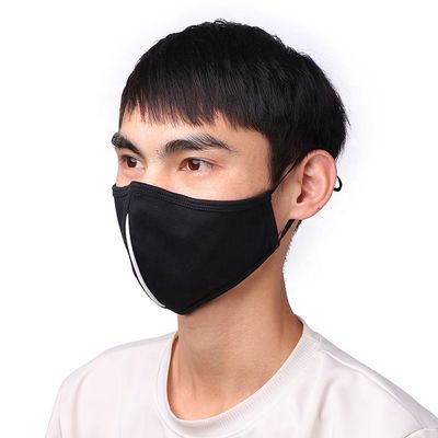 Masque de poussière lavable réutilisable d'anti virus de ROHS, masque protecteur de preuve de la poussière de coton