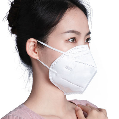 Anti doux d'éclaboussure du masque KN95 jetable respirable masque protecteur non tissé de 3 plis