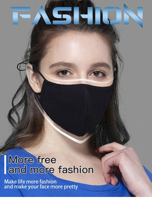Masque protecteur personnel de cuivre noir d'Ion Cotton Mask Washable Reusable Waterpoof