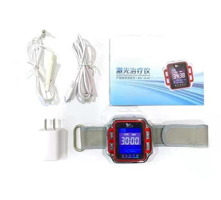 OEM à la maison d'utilisation de montre thérapeutique de laser de dispositif médical de diabète