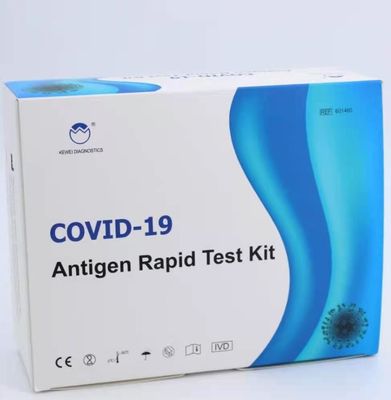 Sensibilité diagnostique rapide d'OEM 95,52% de kits d'essai de la gorge COVID-19