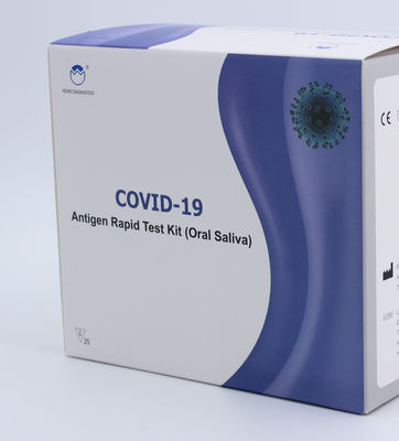 Kit jetable d'essai de salive, kit d'essai d'antigène de GV Covid-19