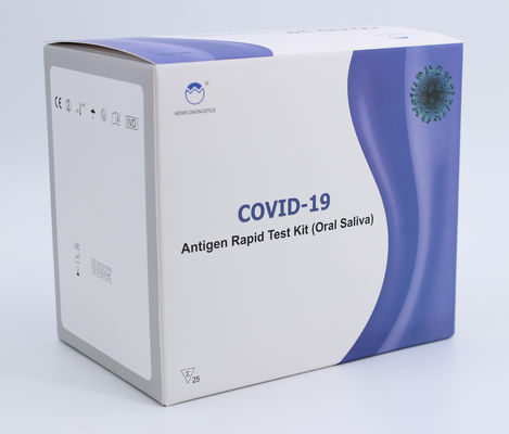 Kit jetable d'essai de salive, kit d'essai d'antigène de GV Covid-19