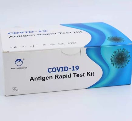 Sensibilité clinique d'OEM 91,08% nasaux de kit d'essai d'antigène de l'écouvillon Covid-19