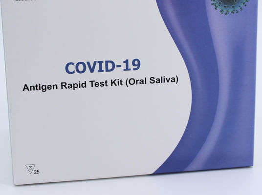 Essai rapide Kit Pharyngeal Test d'antigène d'OEM Covid-19 avec la boîte pourpre blanche