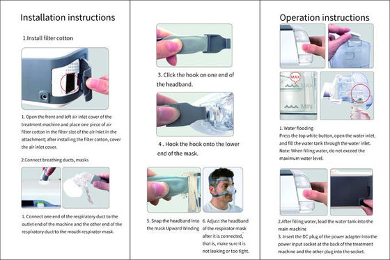 Dispositifs nasaux de canule de thérapie d'hôpital d'équipement d'écoulement élevé respiratoire d'OEM 3.0kg