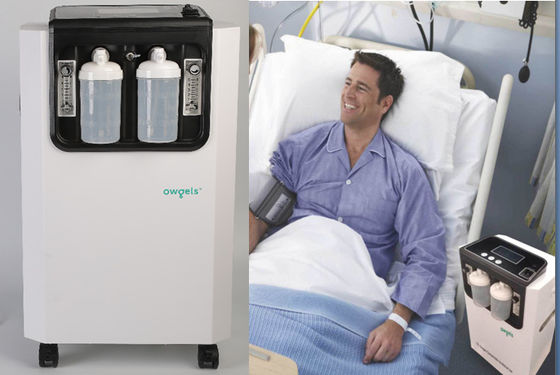 CE mobile de catégorie médicale concentrateur de l'oxygène de 10 litres pour l'usage d'hôpital