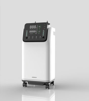 10l par machine portative menée minuscule de l'oxygène de concentrateur d'Odm de traitement d'affichage