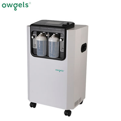 Double nébuliseur 110v d'écoulement machine de concentrateur de l'oxygène de 10 litres pour l'usage médical