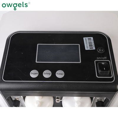 Double nébuliseur 110v d'écoulement machine de concentrateur de l'oxygène de 10 litres pour l'usage médical