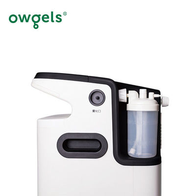 Concentrateur médical blanc en plastique de l'oxygène de 350va 5l avec le système d'alarme intelligent