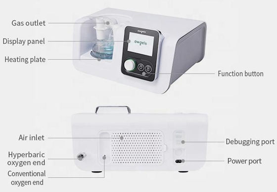 Dispositif élevé portatif 70L/Min Medical Use de thérapie d'oxygène d'écoulement d'ICU