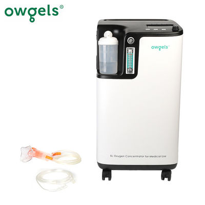 Catégorie médicale à faible bruit de grande pureté du concentrateur 96% de l'oxygène d'Owgels 5L