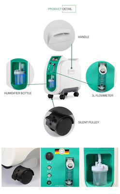 Concentrateur de l'oxygène de 3 litres, concentrateur médical de l'oxygène pour l'usage à la maison fabriqué en Chine