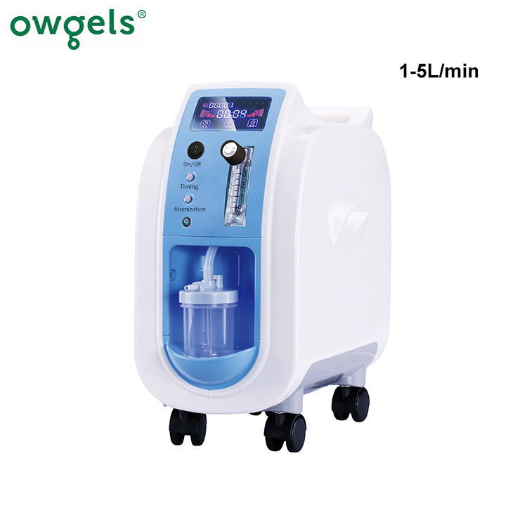 Concentrateur portatif de l'oxygène d'appareil médical 5 litres garantie de 1 an